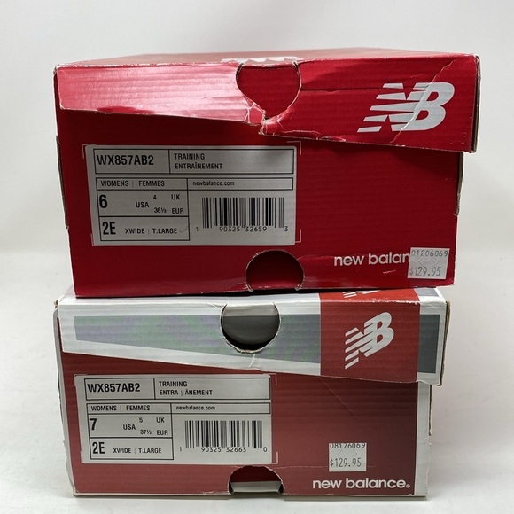 New Balance 857v2 All Black WX857AB2 XWIDE - Picture 7 of 7